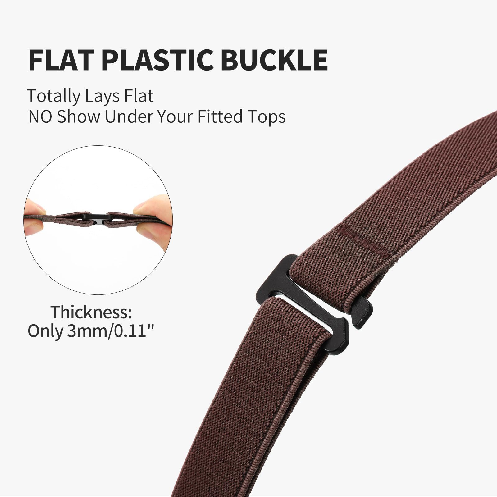 Minimalist Invisible Elastic Belt