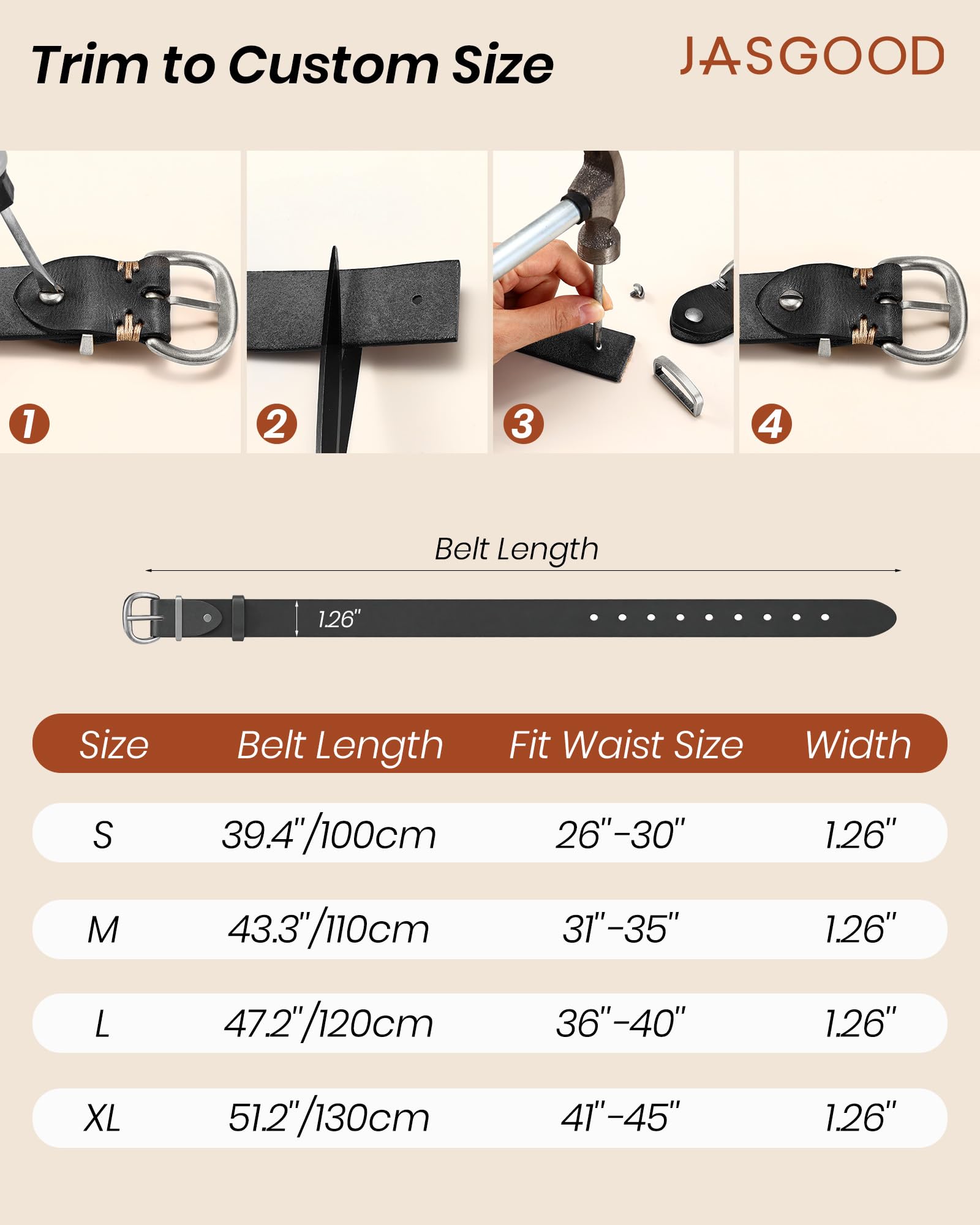 Fashion Full-Grain Cowhide Leather Waist Belt For Women