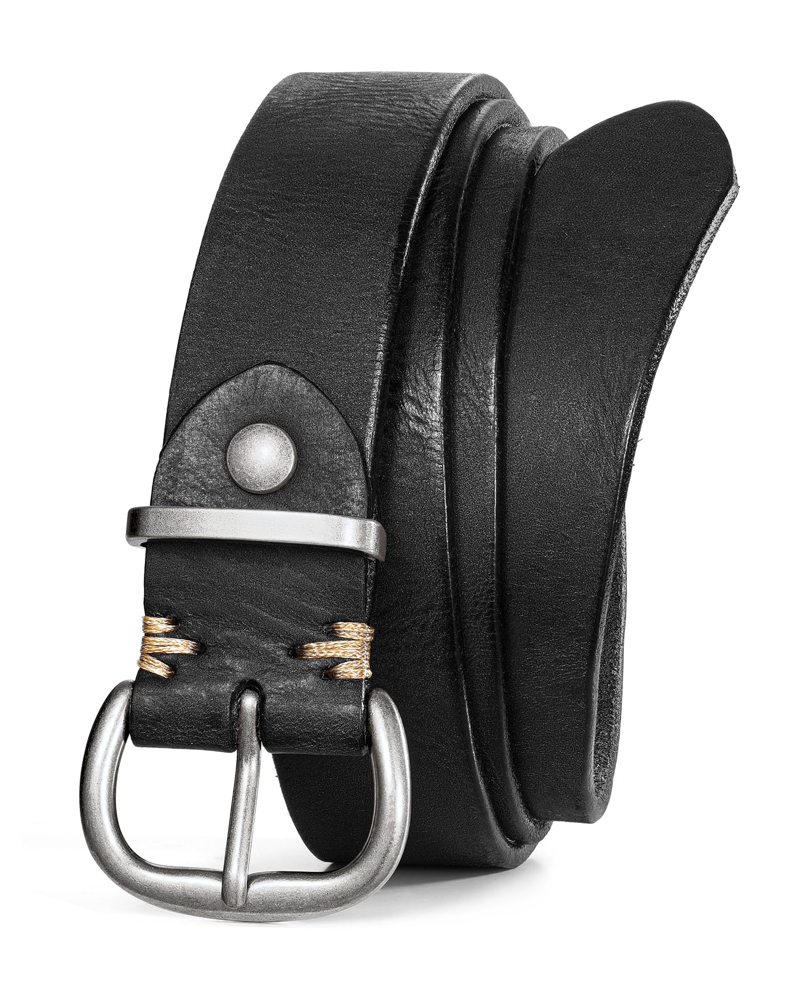Fashion Full-Grain Cowhide Leather Waist Belt For Women