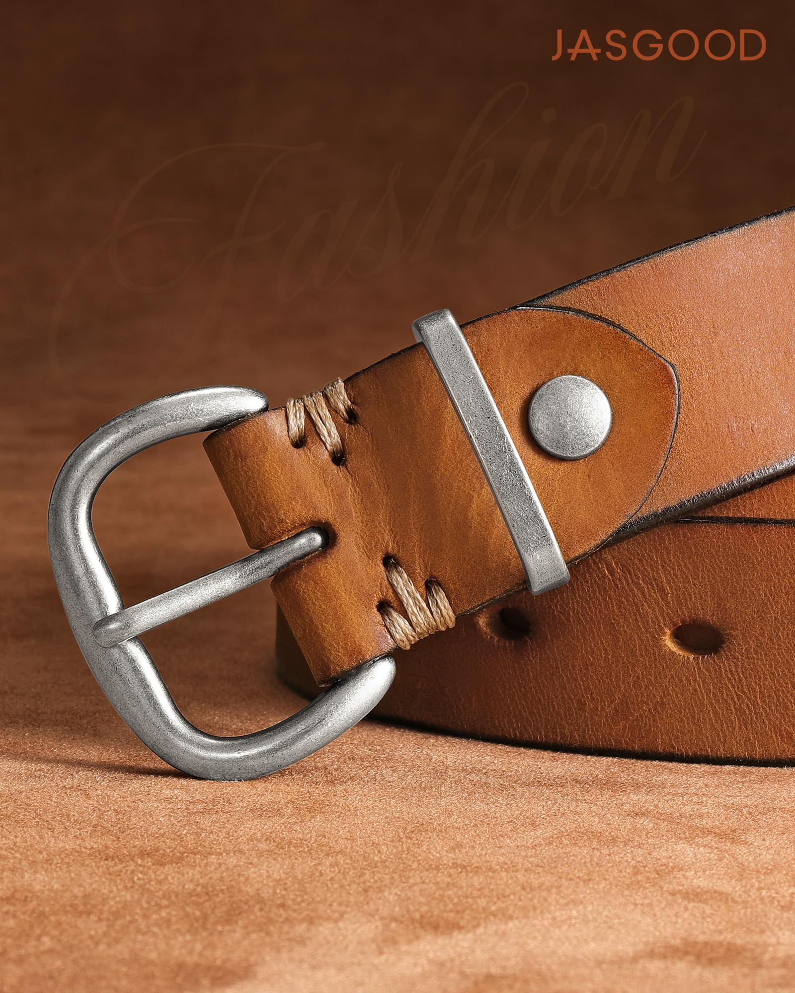 Fashion Full-Grain Cowhide Leather Waist Belt For Women