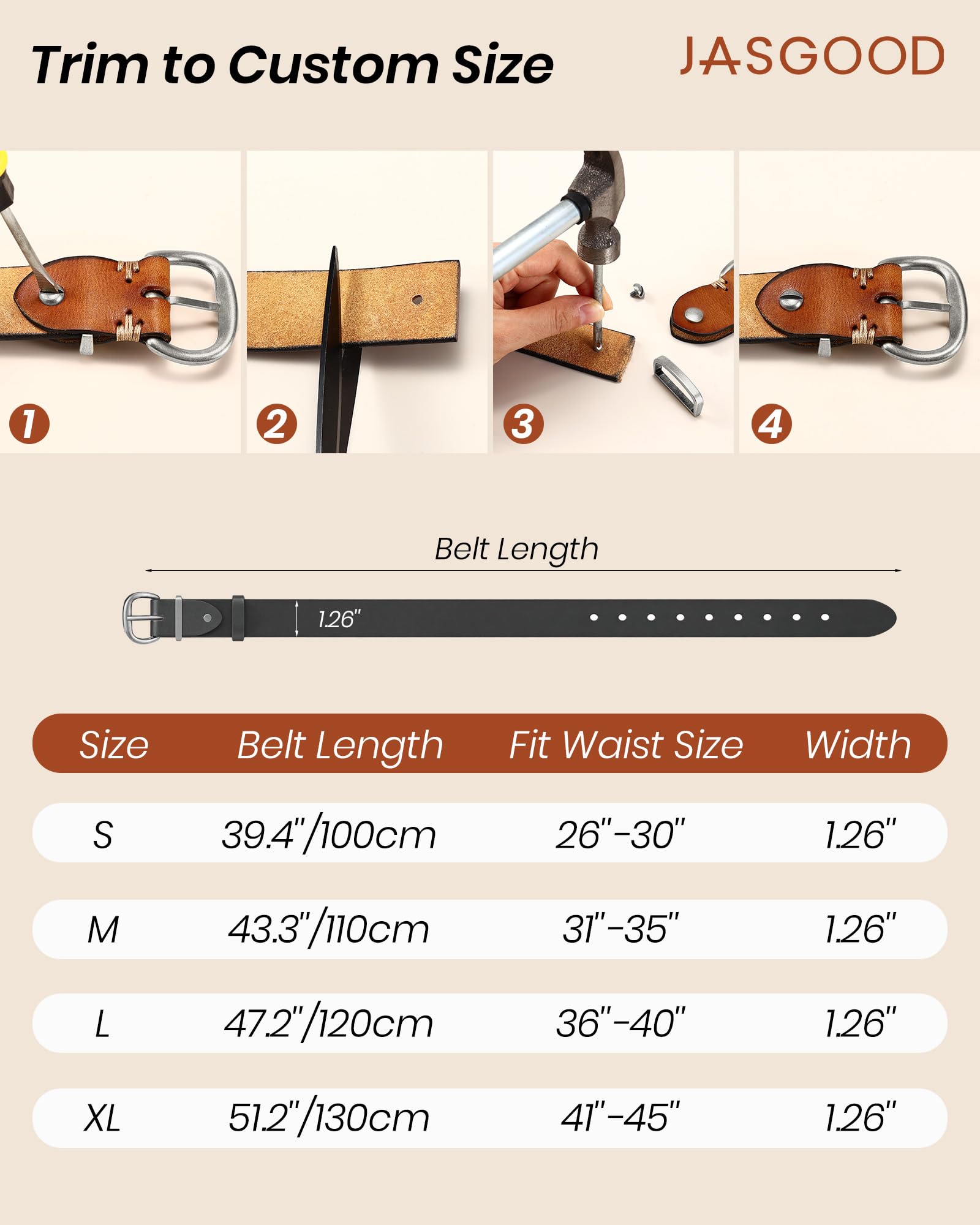 Fashion Full-Grain Cowhide Leather Waist Belt For Women