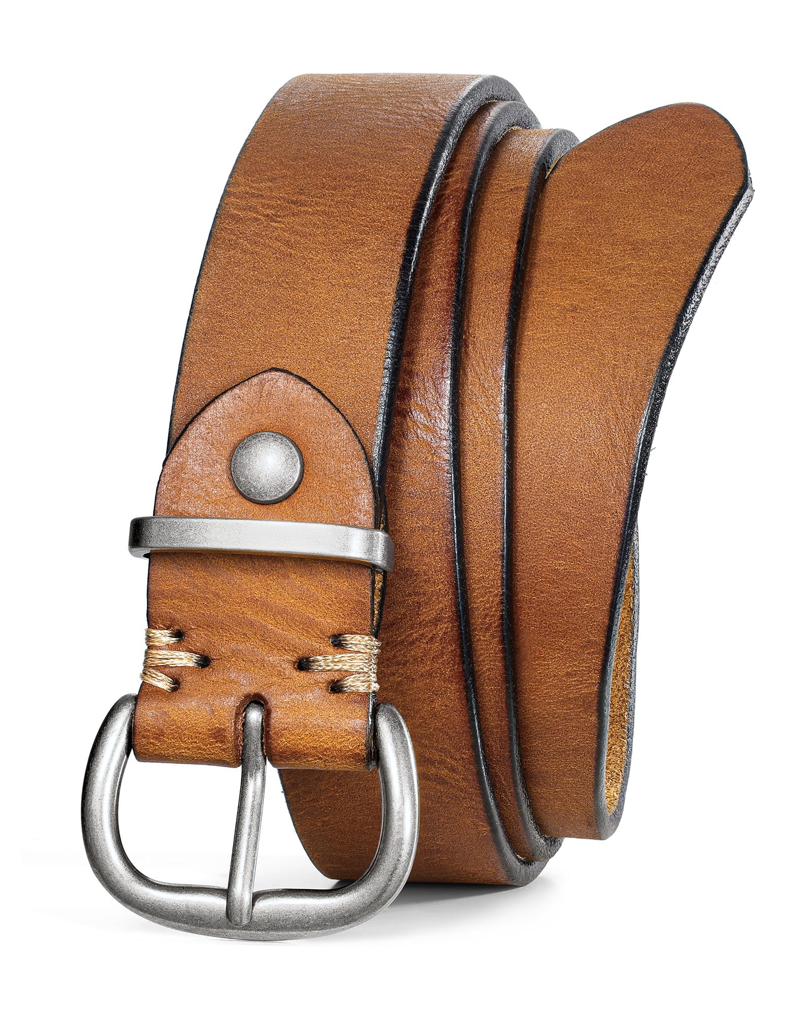 Fashion Full-Grain Cowhide Leather Waist Belt For Women