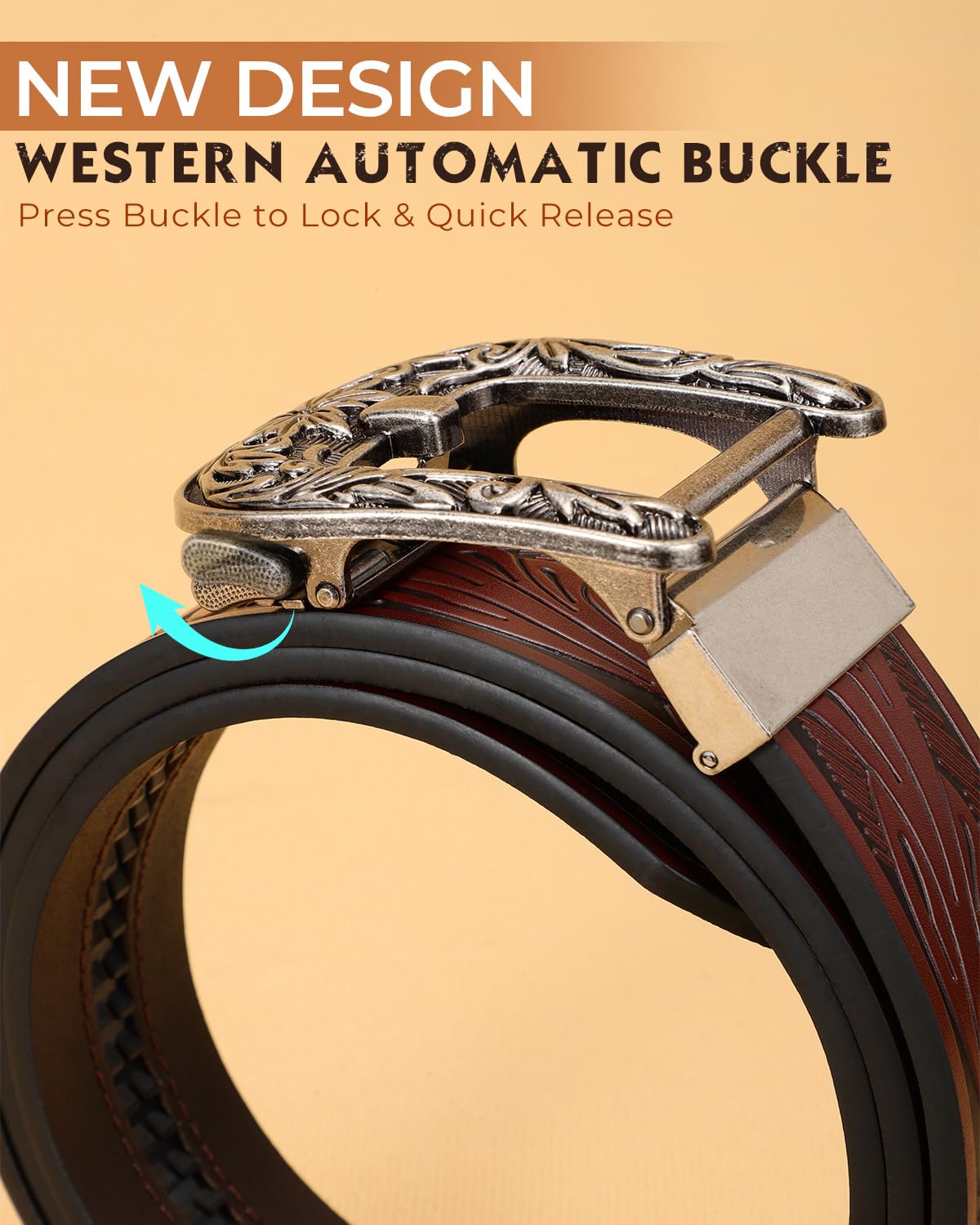Wetstern Ratchet Bell With Pin Buckle - JASGOOD OFFICIAL