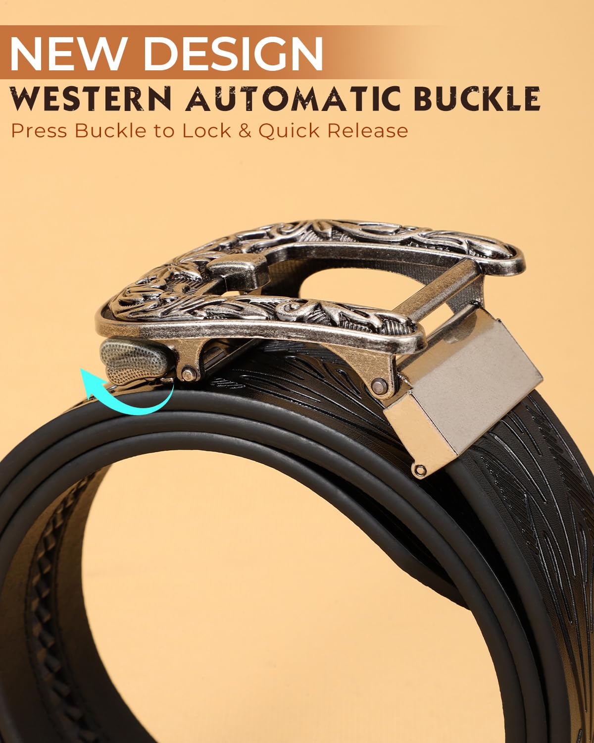 Wetstern Ratchet Bell With Pin Buckle - JASGOOD OFFICIAL