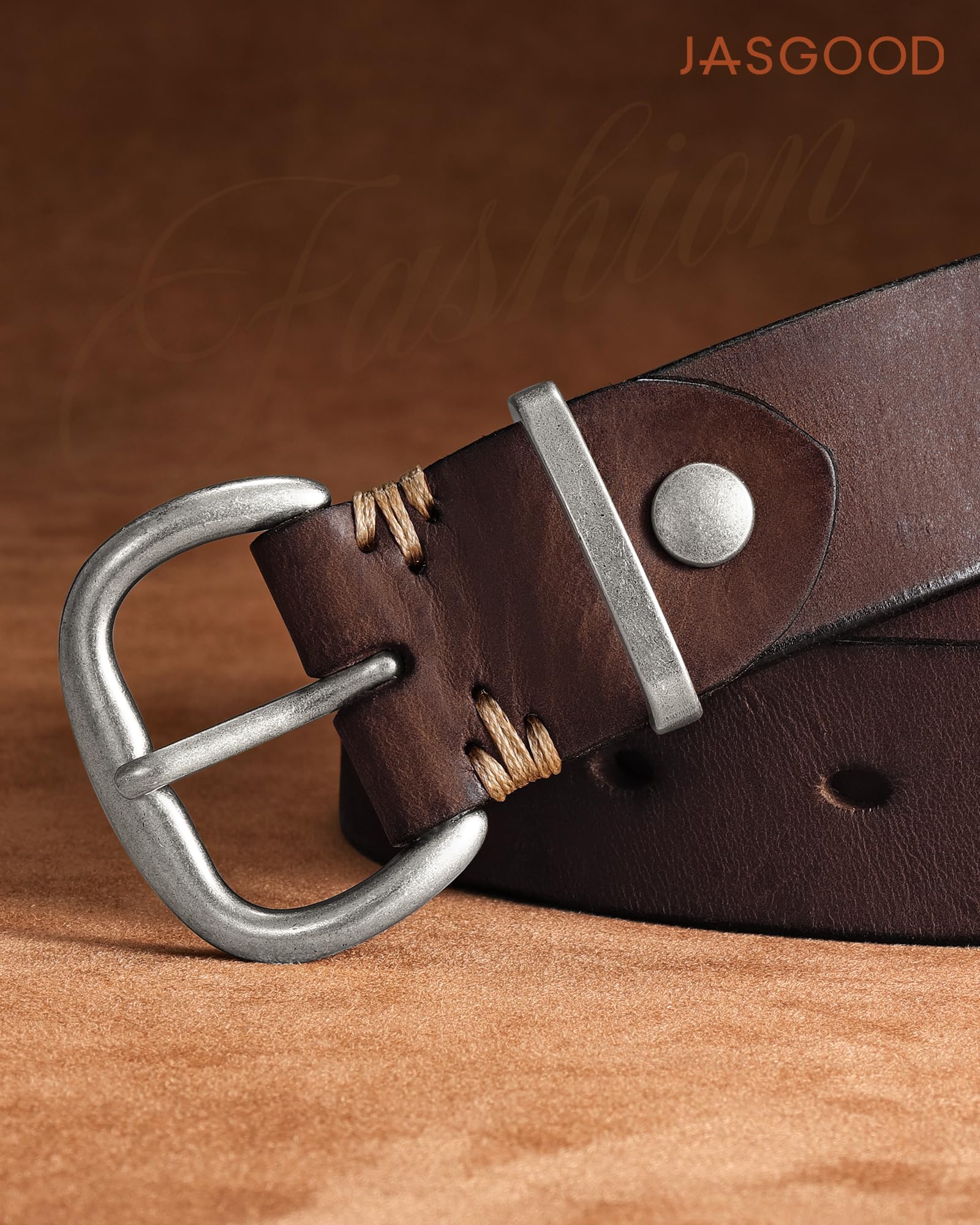 Fashion Full-Grain Cowhide Leather Waist Belt For Women