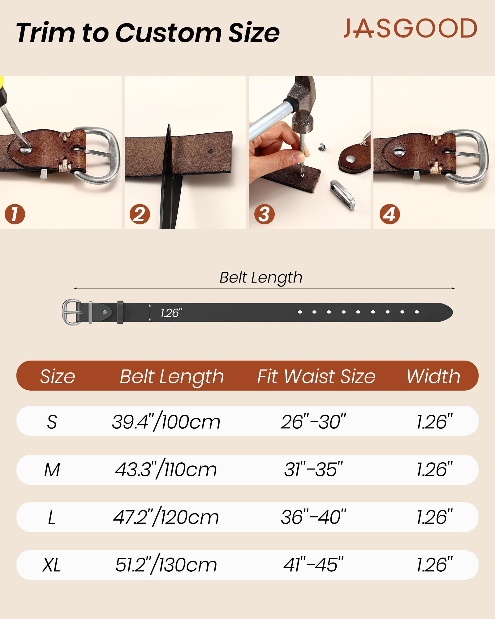 Fashion Full-Grain Cowhide Leather Waist Belt For Women
