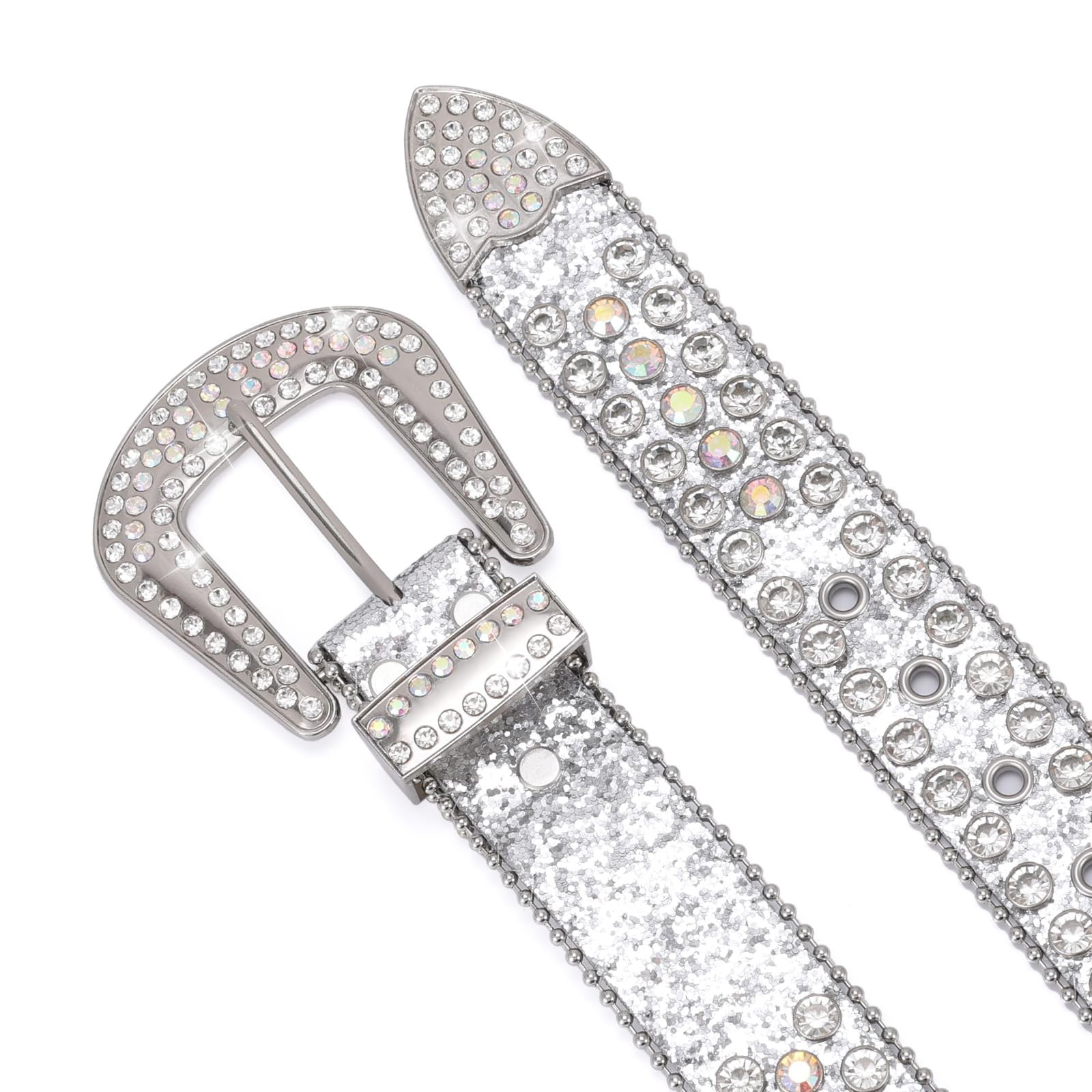Studded Rhinestone Belts