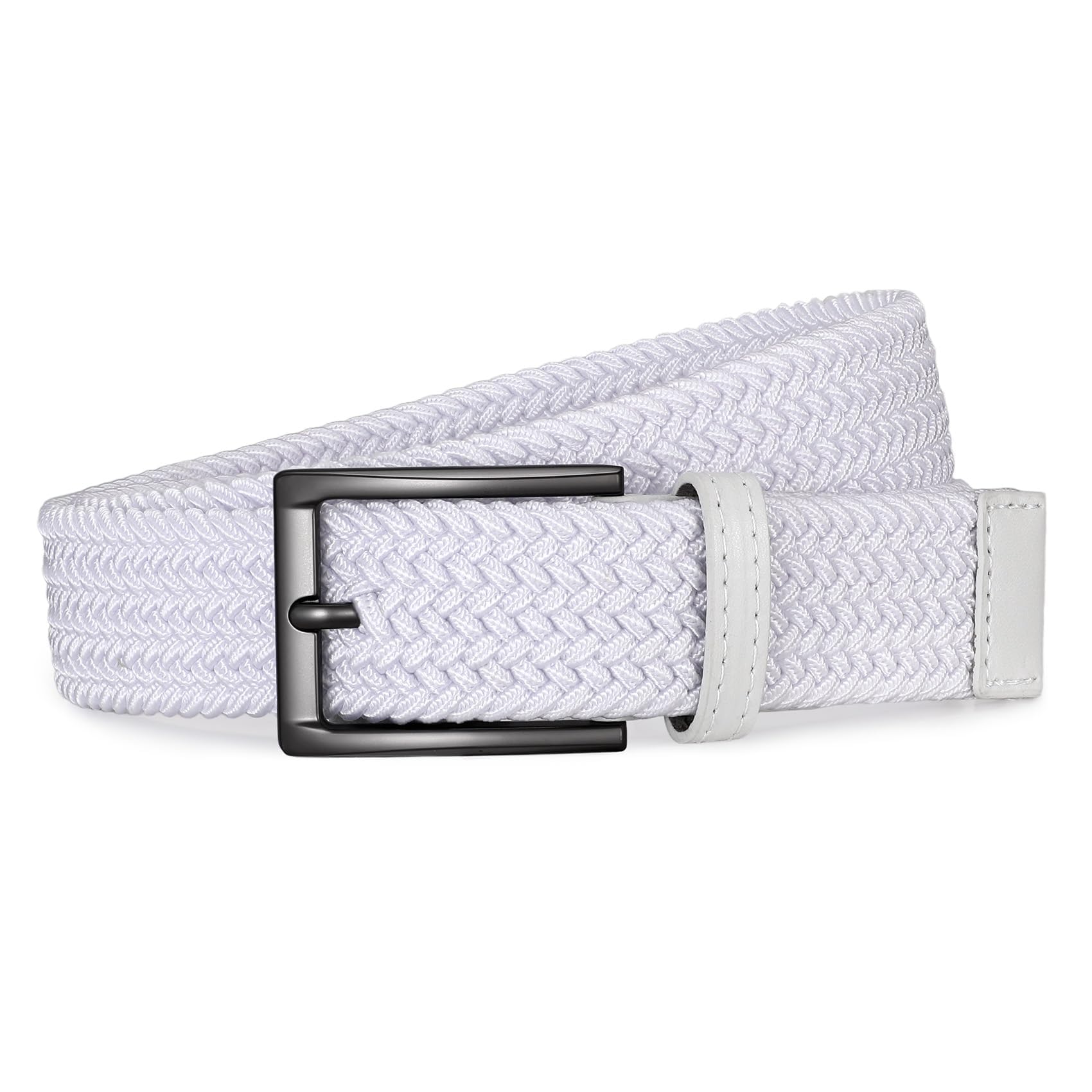 Braided Stretch Golf Belt for Men Women