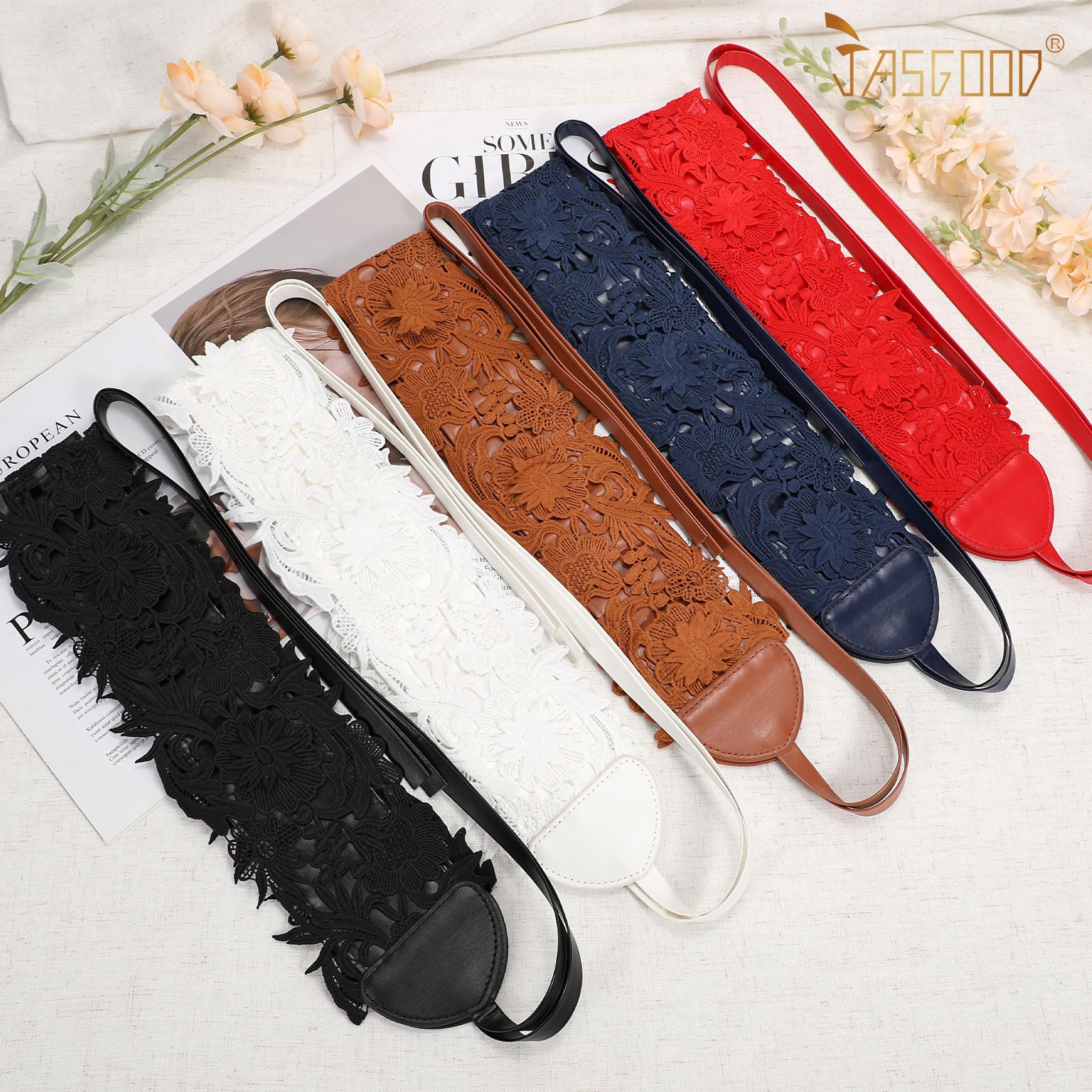 Bow-Tie Wrap Up Cinch Wide Belt