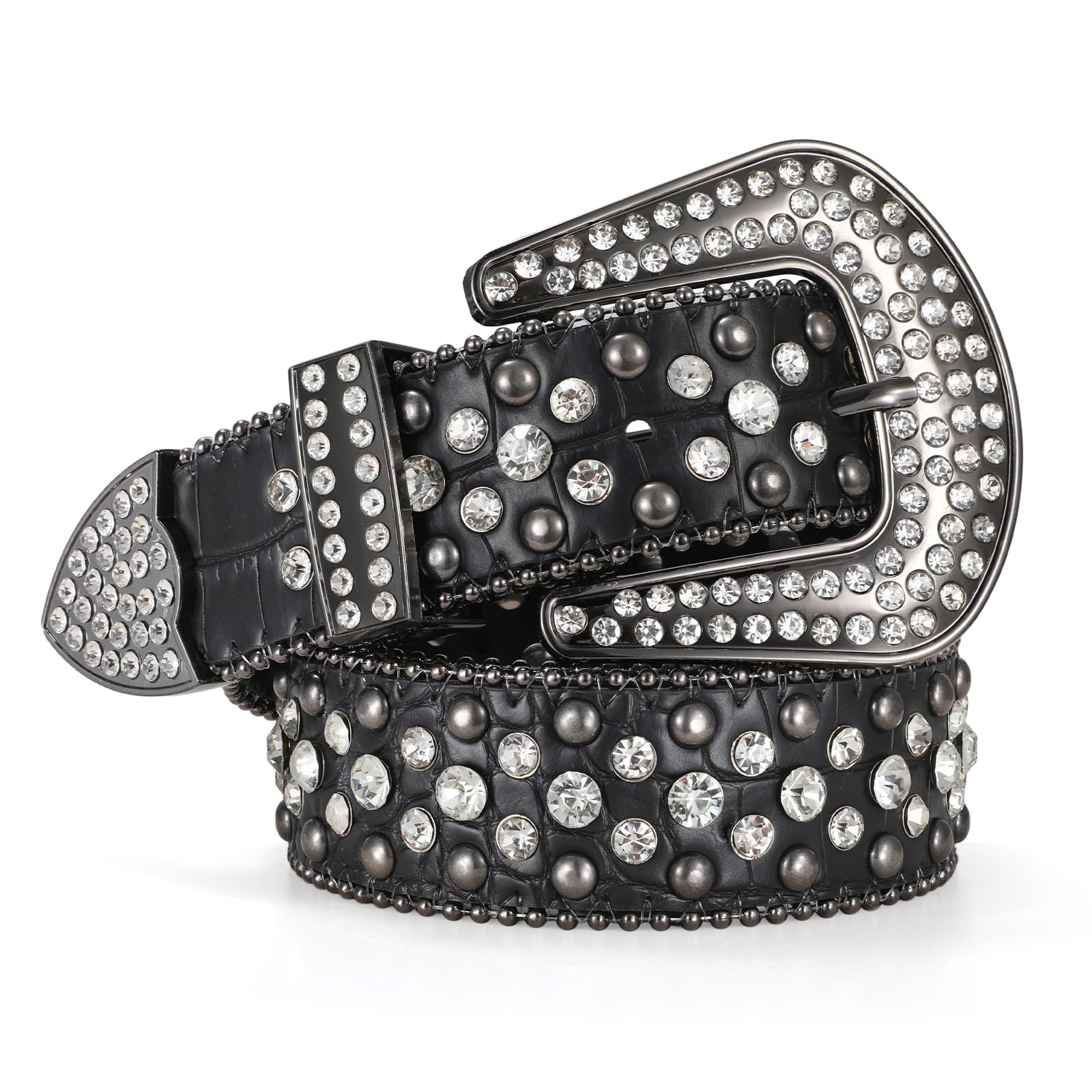 Cowgirl Studded Rhinestone Bling Belt