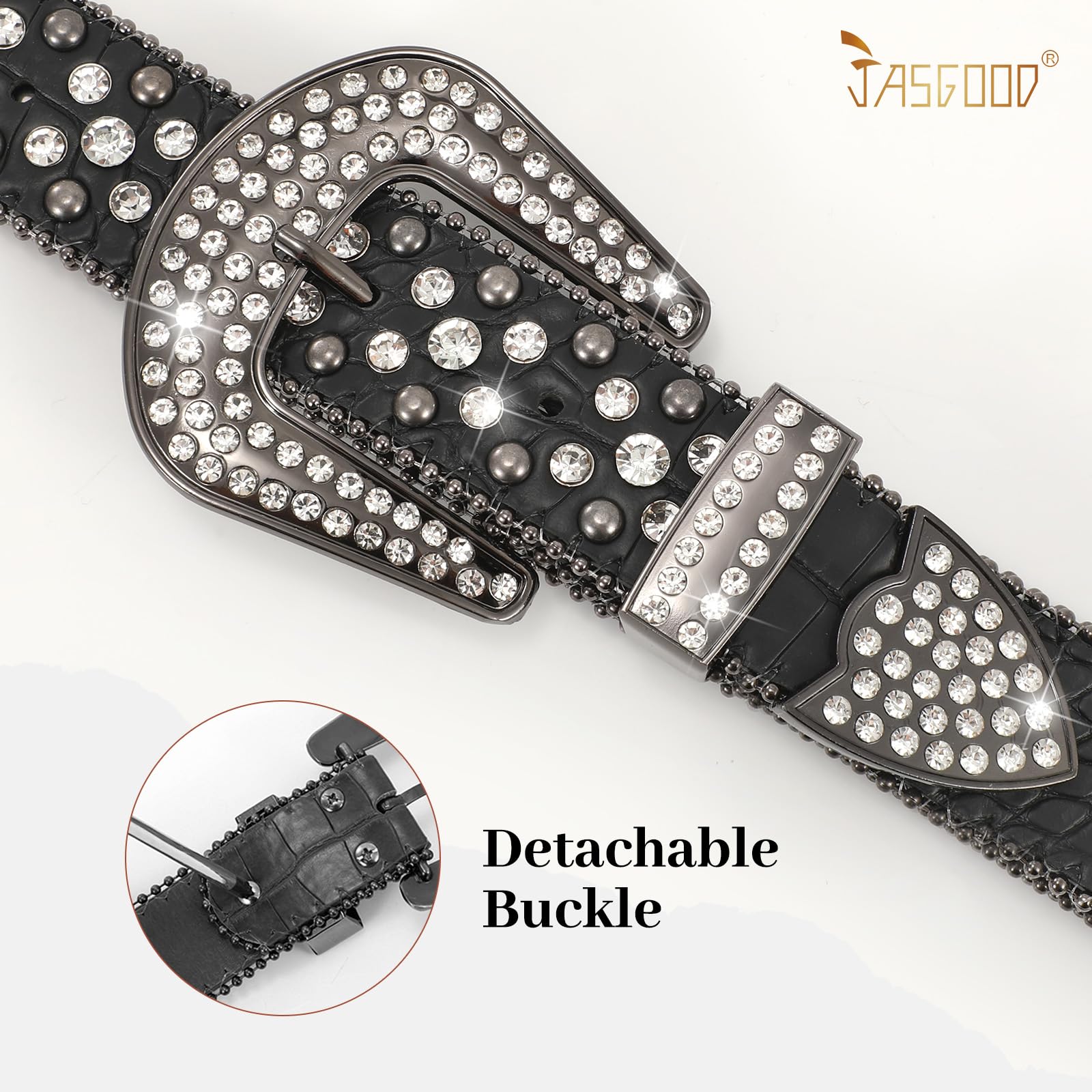 Cowgirl Studded Rhinestone Bling Belt