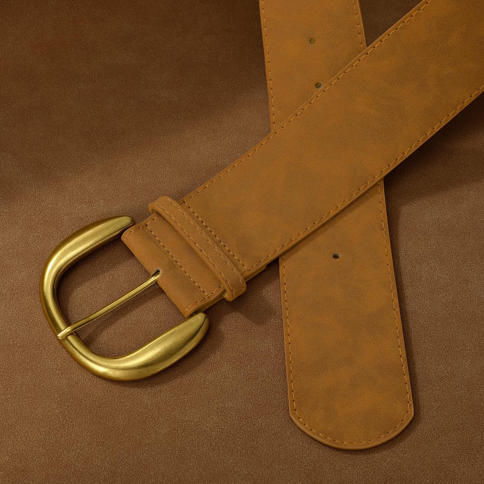 Suede Wide Belt For Lady - JASGOOD OFFICIAL