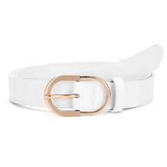 JASGOOD Women’s Leather Belts for Jeans Pants Plus Size Fashion Ladies Belt with Gold Buckle