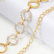 JASGOOD Halloween Women Vintage Belts Gold Retro High Waist Waistband Chain Belt - JASGOOD OFFICIAL