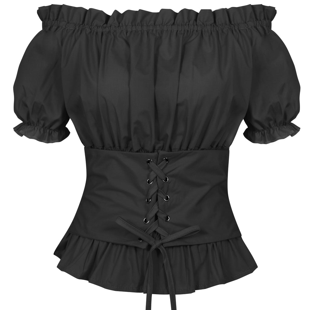 Women Clothes Halloween Cosplay  Renaissance Shirt