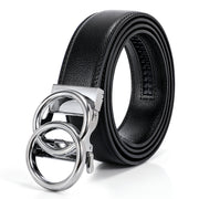 JASGOOD Men Leather Belt  Ratchet Dress Belt Perfect Gift for Men