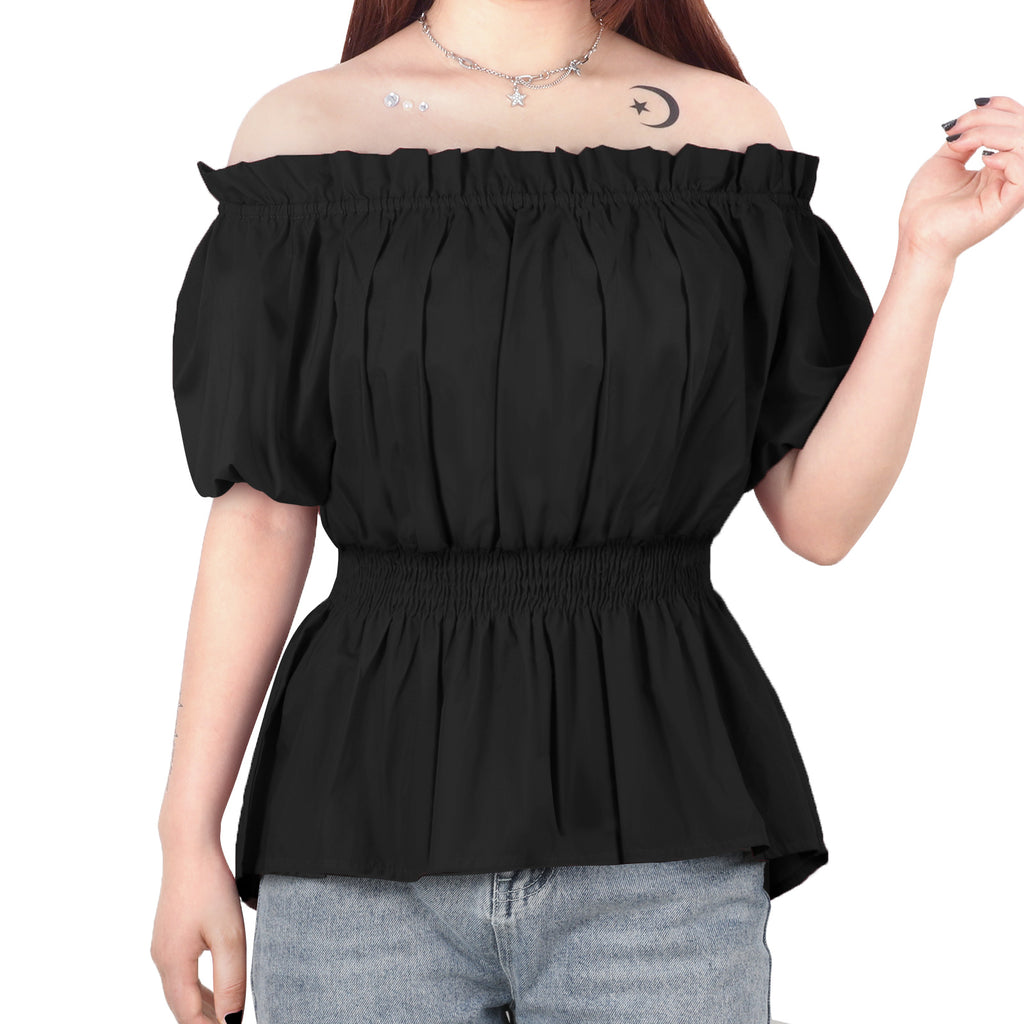 Halloween Clothes Women Beautiful Cosplay  Renaissance Shirt