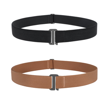 JASGOOD Invisible Belt Comfortable Elastic Adjustable No Show Web Belt
