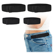 Men Women Elastic Invisible Belts No Buckle Stretch Belt for Jeans