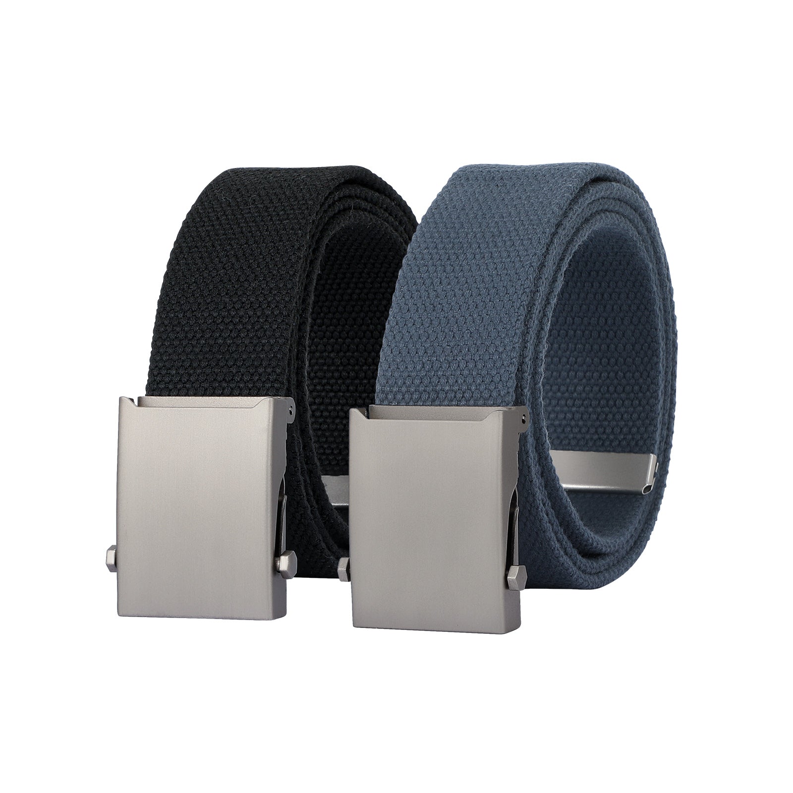 2PCS Men's Outdoor Plastic Belt with Removable Buckle Hiking Belt - JASGOOD OFFICIAL