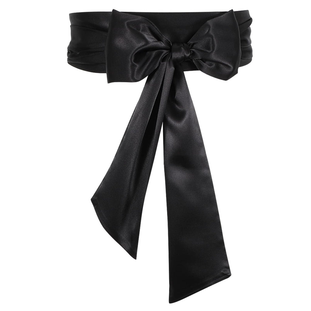 Women Dress Belt for Wedding Party Long Sash Bridal Waist Belts for Special Occasion 3.74'' Wide