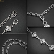 JASGOOD Halloween Ladies Rhinestone Chain Belt Heart Crystal Wasit Belt - JASGOOD OFFICIAL