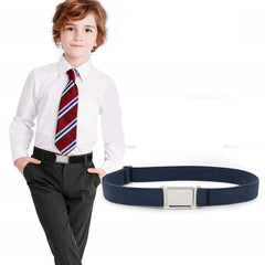 JASGOOD Kids Adjustable Magnetic Belt Boys Girls Elastic Belt with Easy Magnetic Buckle Fit Pant Size16-26Inch 
