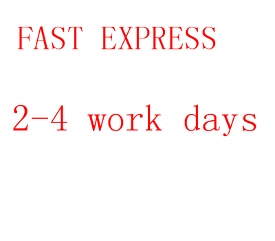 Fast express  2-4 working days to get your goods 