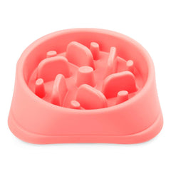 Dog Feeder Slow Eating Pet Bowl Eco-friendly Durable Non-Toxic Preventing Choking Healthy Design Bowl For Dog Pet by JASGOOD 