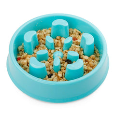 Dog Feeder Slow Eating Pet Bowl Eco-friendly Durable Non-Toxic Preventing Choking Healthy Design Bowl For Dog Pet by JASGOOD 