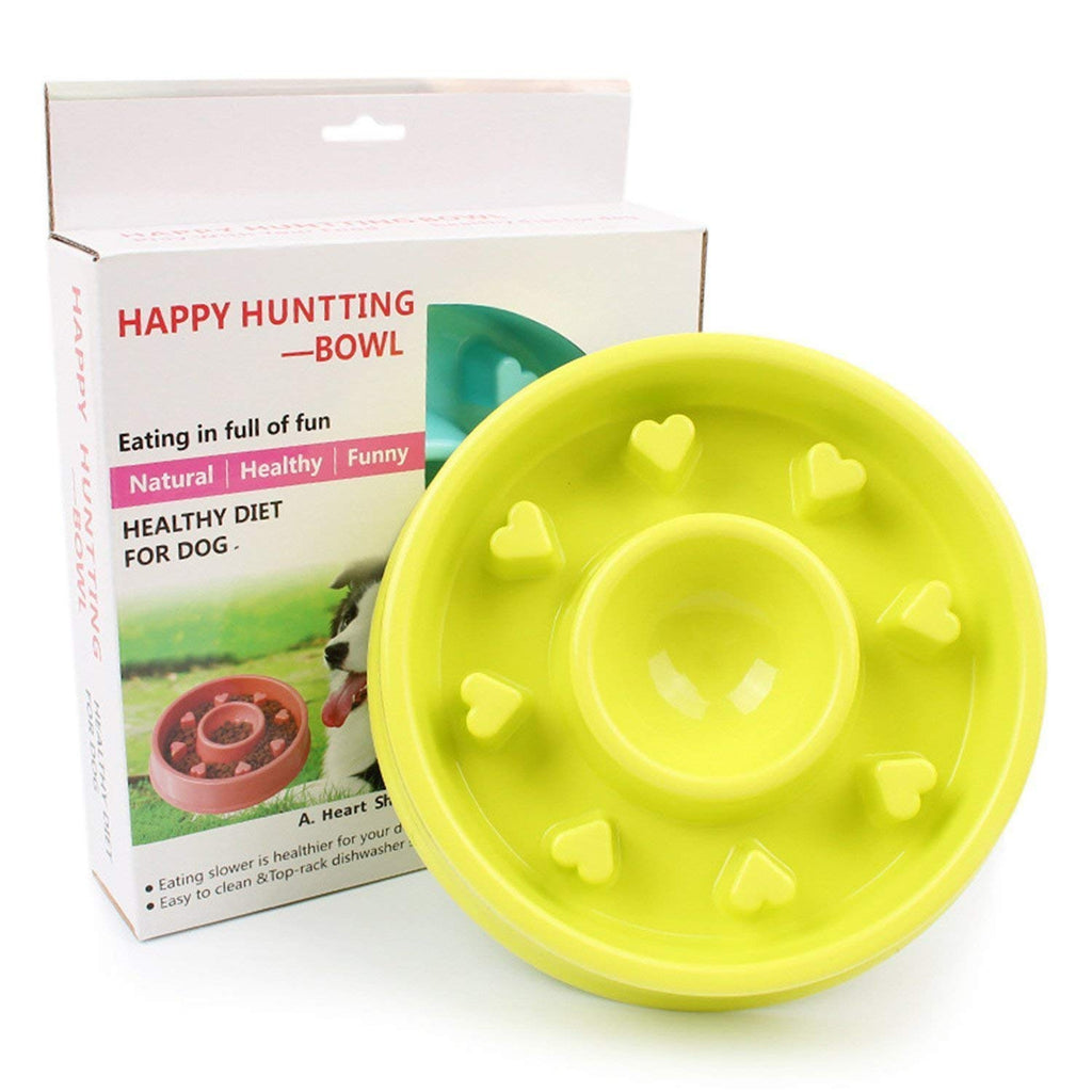 Dog Feeder Slow Eating Pet Bowl Eco-friendly Durable Non-Toxic Preventing Choking Healthy Design Bowl For Dog Pet by JASGOOD 
