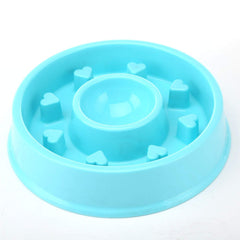 Dog Feeder Slow Eating Pet Bowl Eco-friendly Durable Non-Toxic Preventing Choking Healthy Design Bowl For Dog Pet by JASGOOD 
