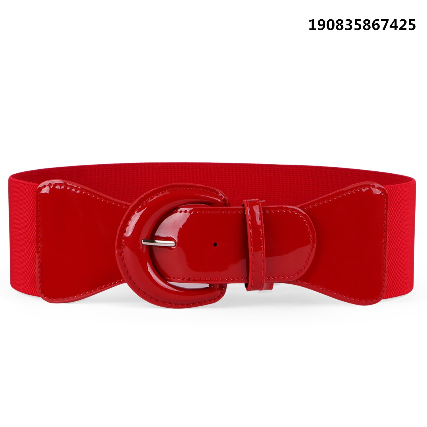 Women Wide Stretchy Cinch Belt Drss Elastic Waist Belts For Women Dress by JASGOOD