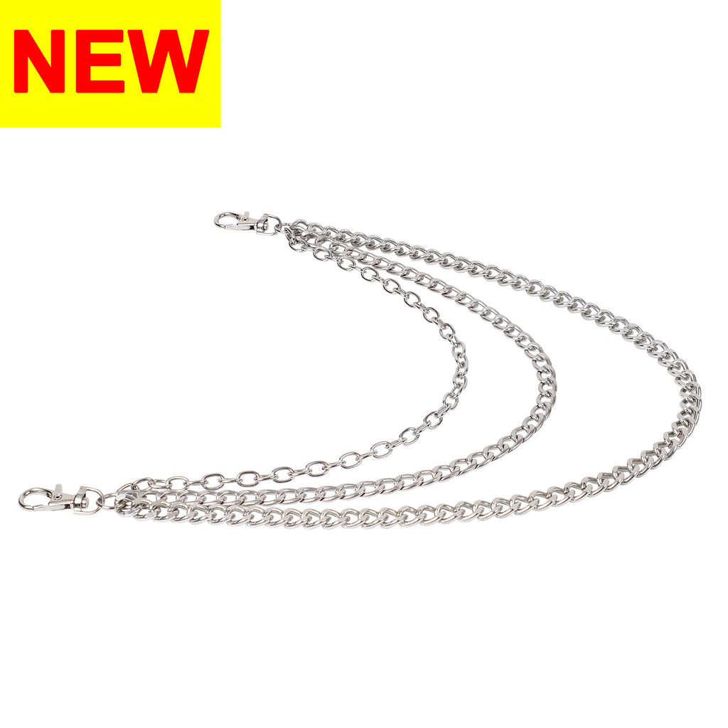 JASGOOD Fashion Belt Chain Pants Chain Jeans Chain Decorative Chain Metal Waist Chain Hip Hop Punk Rock Keychain Loop Chain for Women/Men 