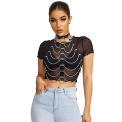 Women Fashion Leather Waist Belt Halloween Dress