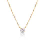 JASGOOD 14K Sterling Gold Delicate Ladies Necklace - JASGOOD OFFICIAL