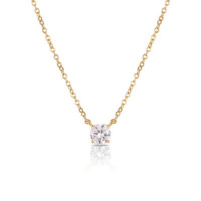JASGOOD 14K Sterling Gold Delicate Ladies Necklace - JASGOOD OFFICIAL