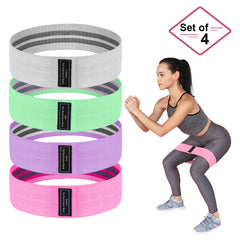 JASGOOD Exercise Booty Bands-Resistance Bands for Women Butt and Legs Bands for Workout-Indoor/Outdoor Fitness Bands - JASGOOD OFFICIAL