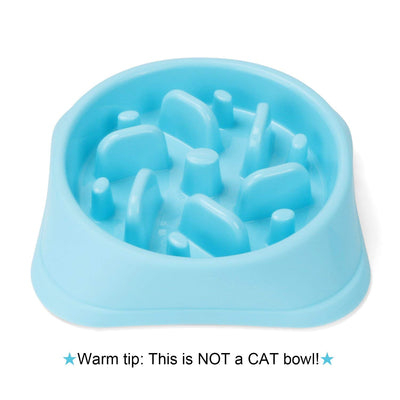 Dog Feeder Slow Eating Pet Bowl Eco-friendly Durable Non-Toxic Preventing Choking Healthy Design Bowl For Dog Pet by JASGOOD 
