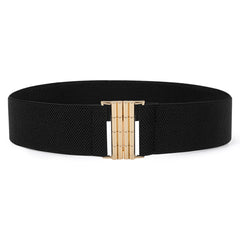 JASGOOD Women's Elastic Wide Dress Belt Retro Stretchy Waist Belt