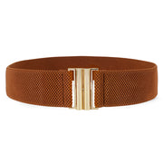 JASGOOD Women's Elastic Wide Dress Belt Retro Stretchy Waist Belt
