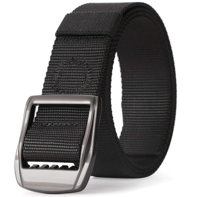 Tactical Heavy Duty Reinforced Nylon Belt for Men Adjustable Military Webbing Belt Strap with Metal Buckle by JASGOOD 