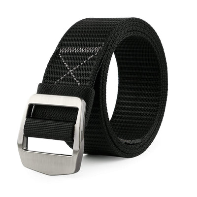 Tactical Heavy Duty Reinforced Nylon Belt for Men Adjustable Military Webbing Belt Strap with Metal Buckle by JASGOOD 