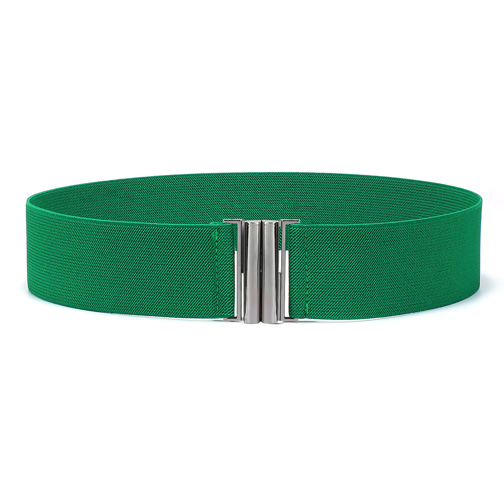JASGOOD Women's Elastic Wide Dress Belt Retro Stretchy Waist Belt