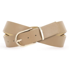 Leather Belts for Women, JASGOOD Leather Womens Belts with Gold Buckle, Black Belt - JASGOOD OFFICIAL