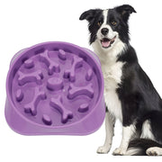 Dog Feeder Slow Eating Bowl for Raised Pet Feeders JASGOOD Maze Food Water