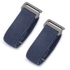 Men Women 2 Pack Elastic Invisible Belts No Buckle Stretch Belt for Jeans