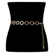 JASGOOD Halloween Women Vintage Belts Gold Retro High Waist Waistband Chain Belt - JASGOOD OFFICIAL