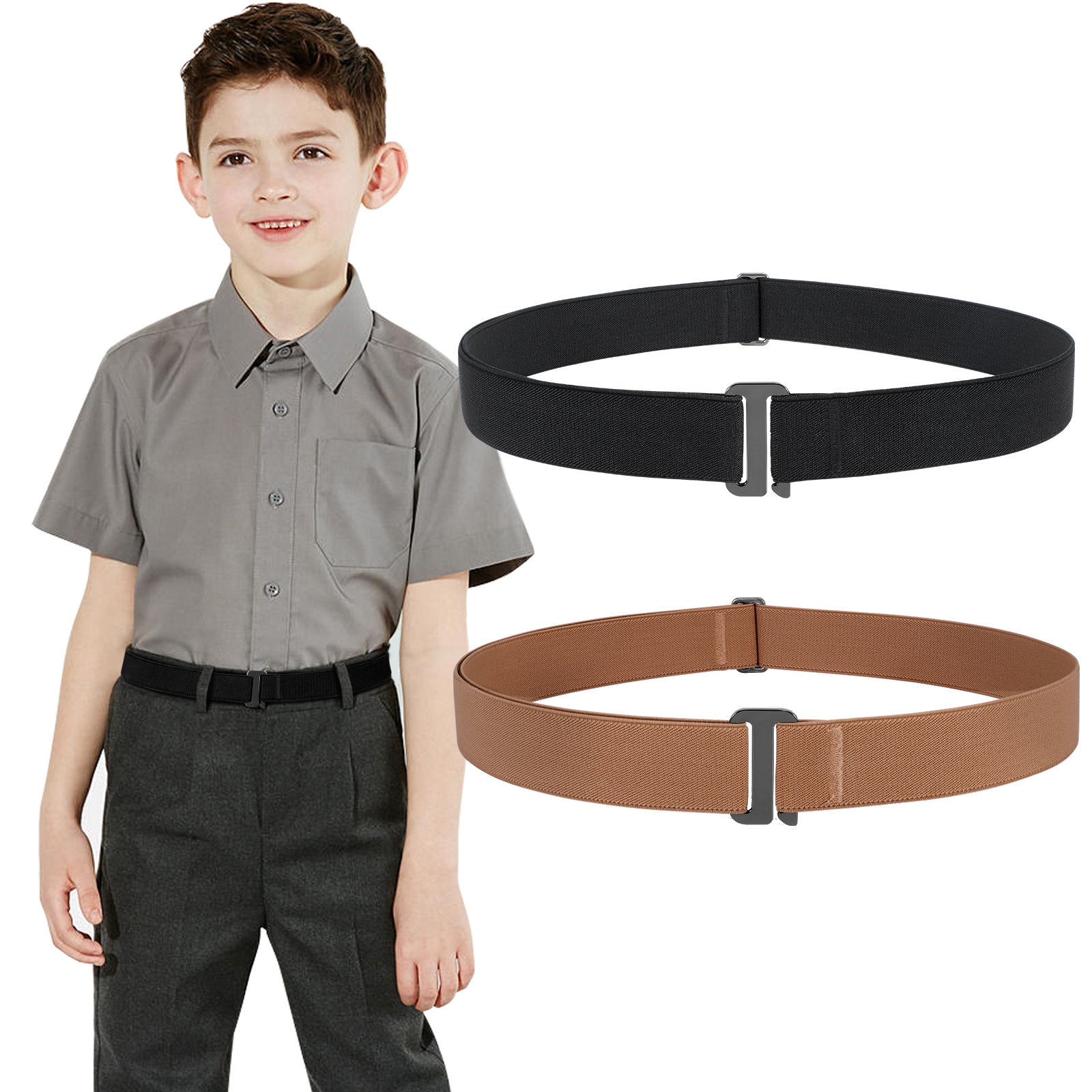 JASGOOD Invisible Belt Comfortable Elastic Adjustable No Show Web Belt - JASGOOD OFFICIAL