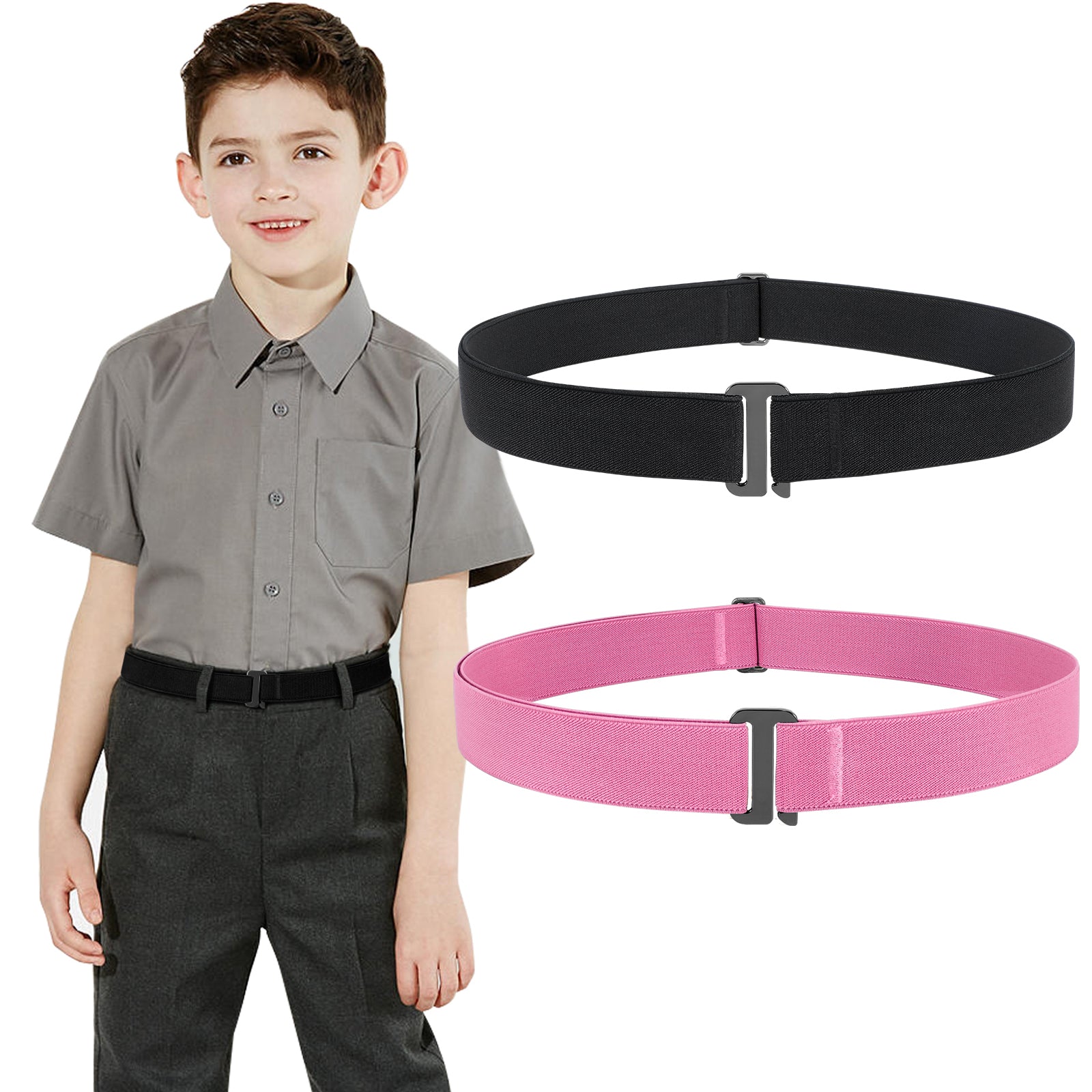 JASGOOD Invisible Belt Comfortable Elastic Adjustable No Show Web Belt - JASGOOD OFFICIAL